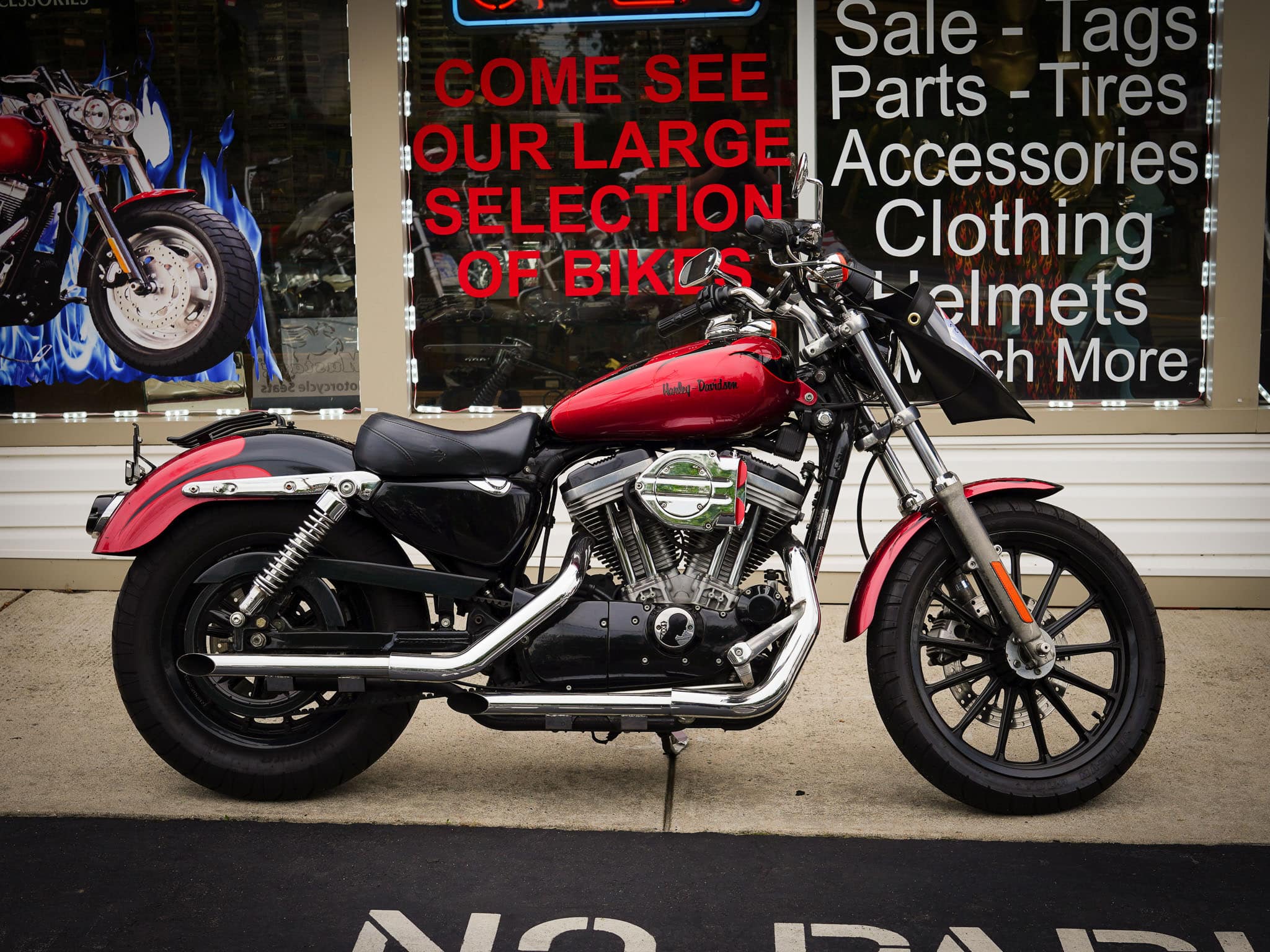 2004 HARLEY DAVIDSON SPORTSTER 883 - Image 2